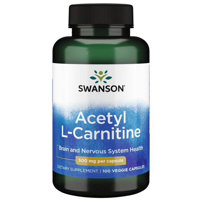 Swanson Acetyl L-Carnitine 500 mg